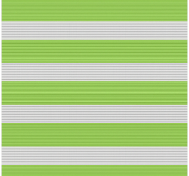 Toile fenêtre bureaux rayures vertes et grises - TenStickers