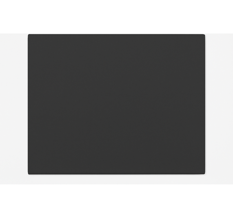 Toile fenêtre bureaux noir basique tendance - TenStickers