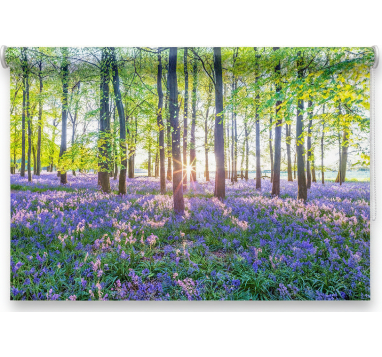 Toile fenêtre arbre modernisme inspiré de la nature - TenStickers
