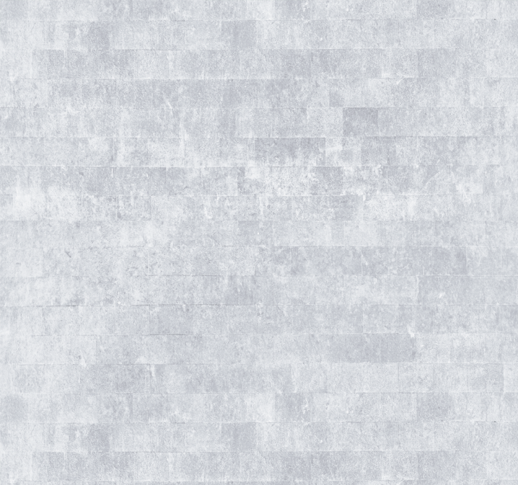 Toile fenêtre bureau motif brique grise usée - TenStickers
