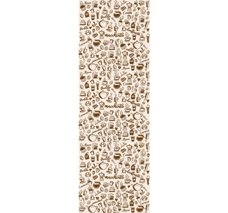 Store enrouleur salle à manger tradition café italien - TenStickers