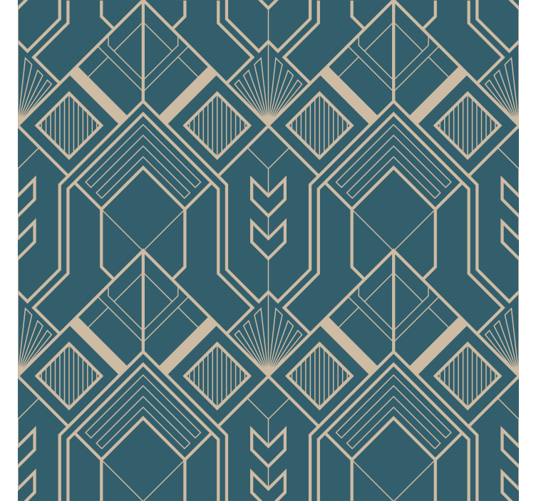 Toile fenêtre moderne motif élégant et stylé - TenStickers
