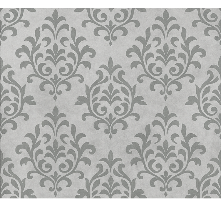 Toile fenêtre gris effet béton brut - TenStickers