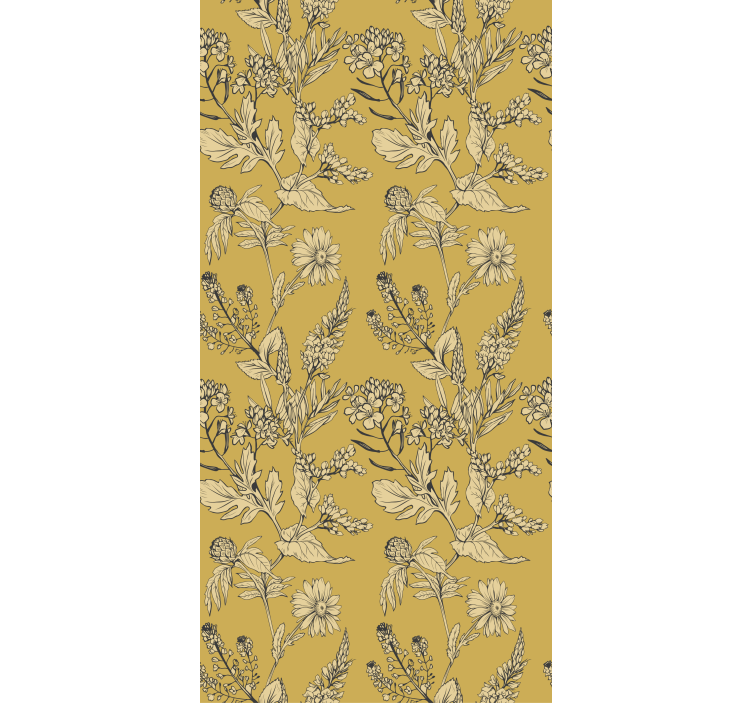 Toile fenêtre fleurs et plantes thème floral botanique - TenStickers