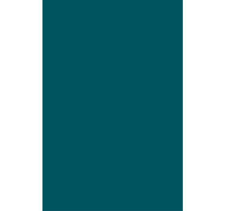 Toile fenêtre opaque vert profond - TenStickers