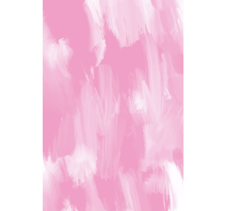 Toile fenêtre textures et motifs traits roses doux - TenStickers