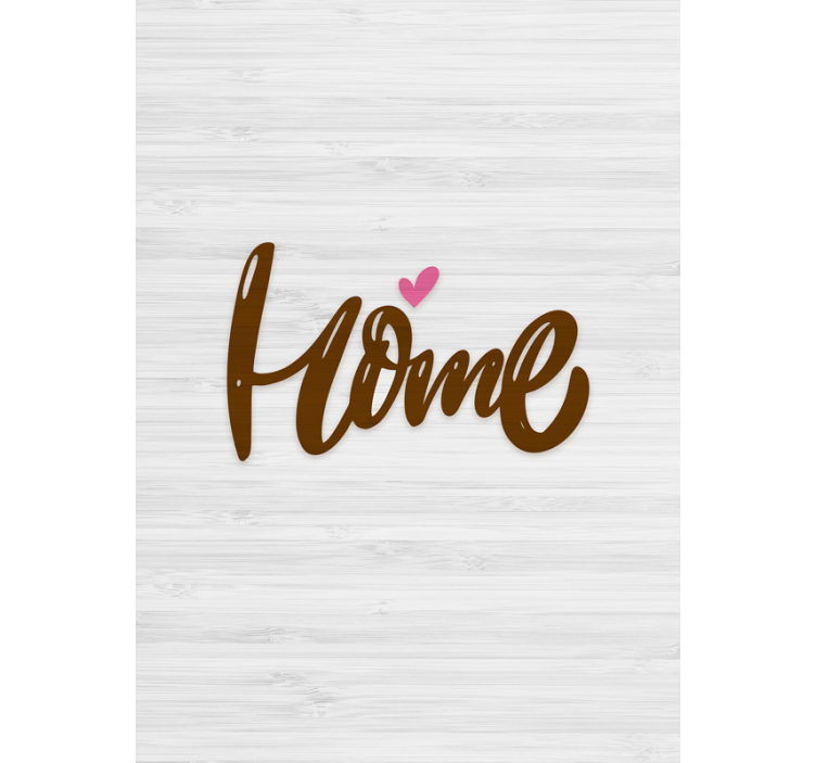 Stores avec phrases Maison sur bois - TenStickers