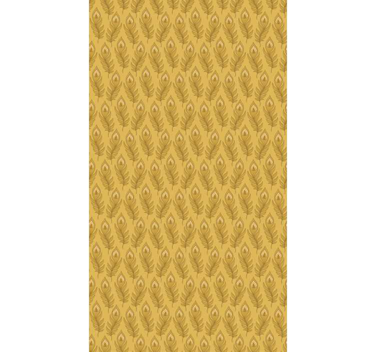 Toile fenêtre fleurs et plantes motif de feuillage gracieux - TenStickers