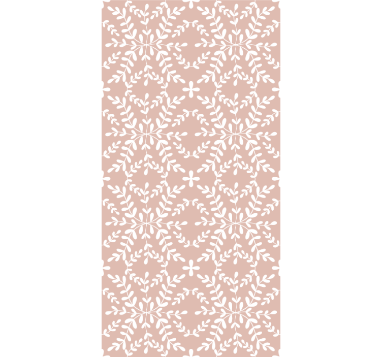 Toile fenêtre fleurs et plantes thème feuillage botanique - TenStickers