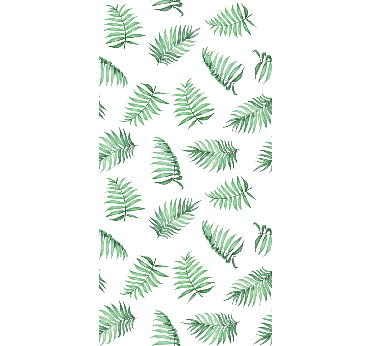 Toile fenêtre fleurs et plantes arrangement feuillu vibrant - TenStickers