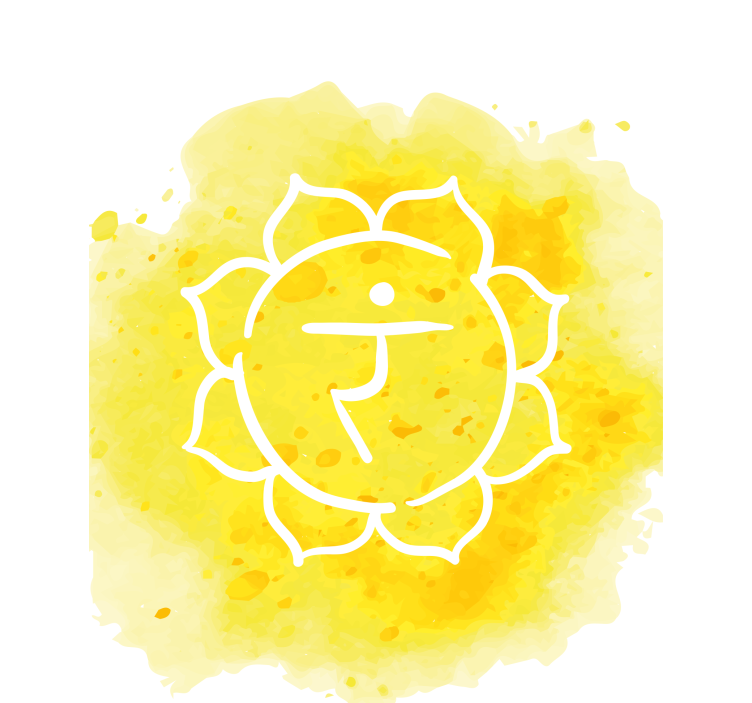 Toile fenêtre zen symbole des chakras - TenStickers