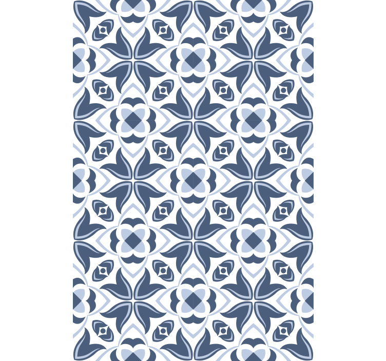 Stores modernes Bouquet de fleurs "style hampton" - TenStickers