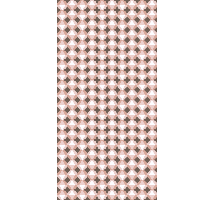 Toile fenêtre textures et motifs formes géométriques - TenStickers