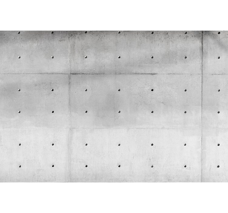 Toile fenêtre textures et motifs motif inspiré du béton - TenStickers