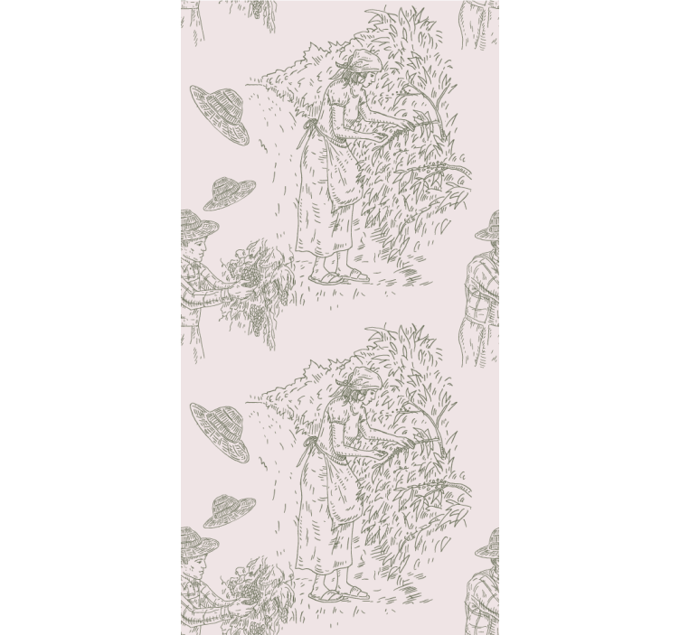 Stores classiques sticker vintage français en vert - TenStickers