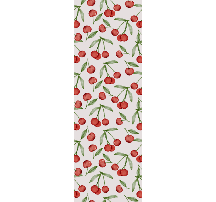 Toile fenêtre fruits et légumes fleur de cerisier - TenStickers