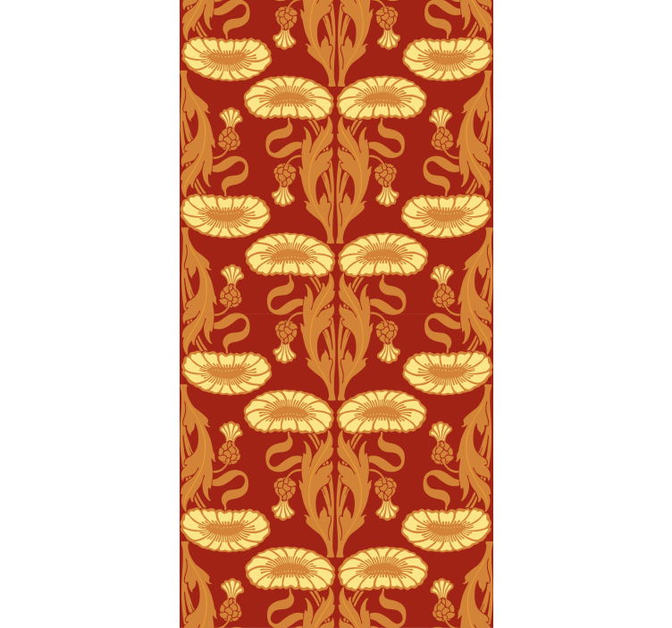 Store enrouleur motif Art Nouveau - TenStickers