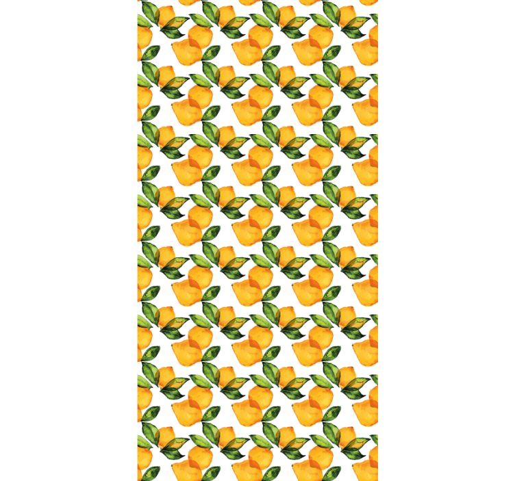 Stores avec fruits et légumes Style méditerranéen au citron - TenStickers