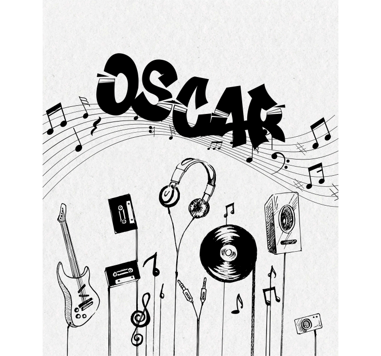 Stores personalisés Musique personnalisée - TenStickers