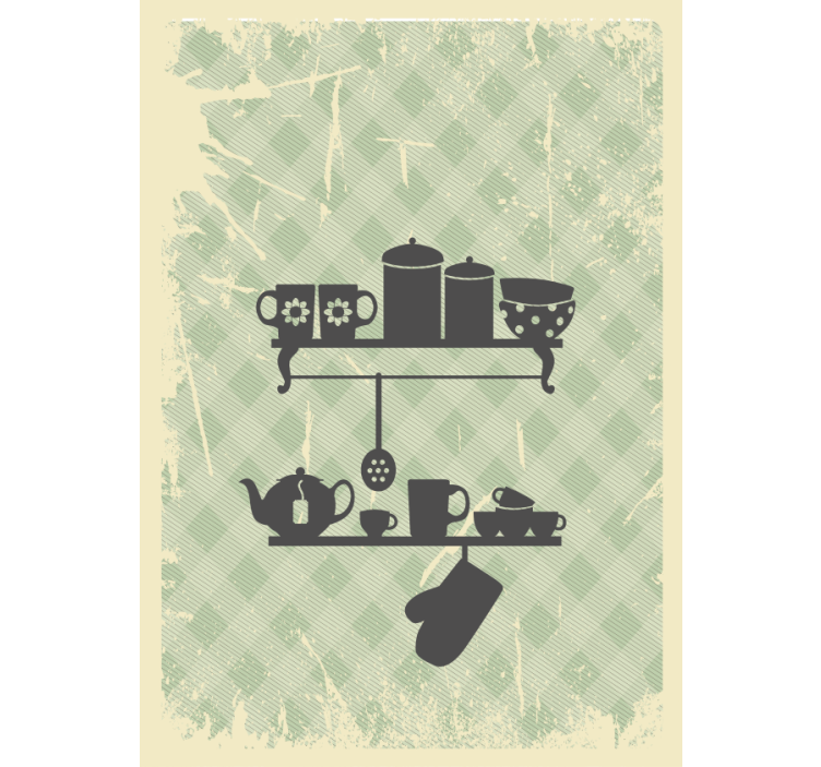 Store cuisine étagères et éléments de cuisine - TenStickers