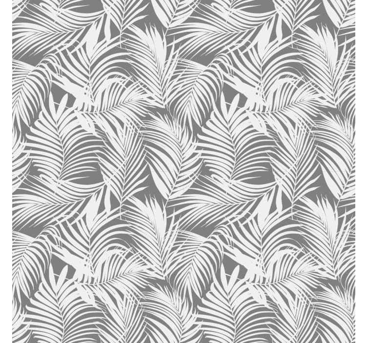 Store salon feuilles de palmiers gris - TenStickers