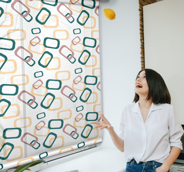 Stores nordiques Formes irrégulières abstraites - TenStickers