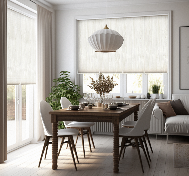 Stores rustiques Bois gris - TenStickers