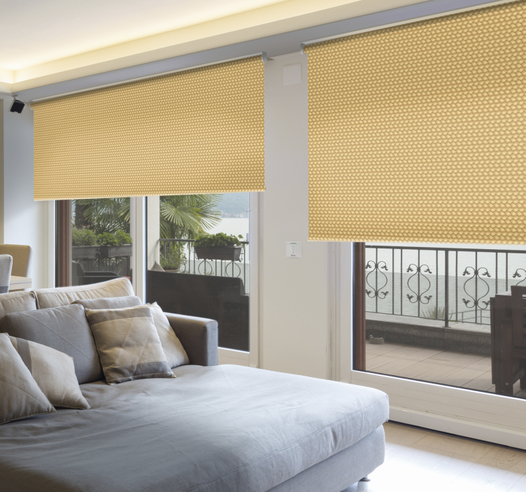 Stores textures et motifs Texture en osier - TenStickers