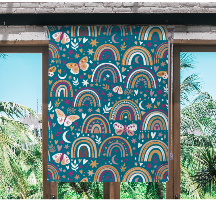 Stores enfants Papillons et arches de dessin animé - TenStickers