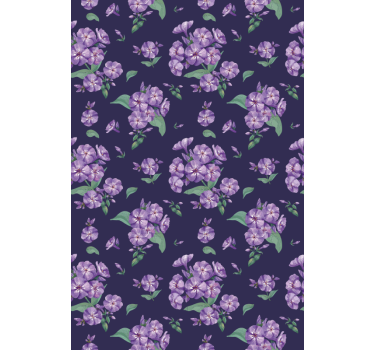Store de cuisine fleur pourpre - TenStickers