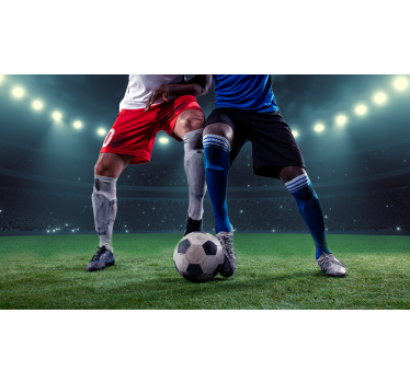 Store football Balle dans le stade - TenStickers