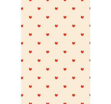 Toile fenêtre romantique simplicité du motif de coeur - TenStickers