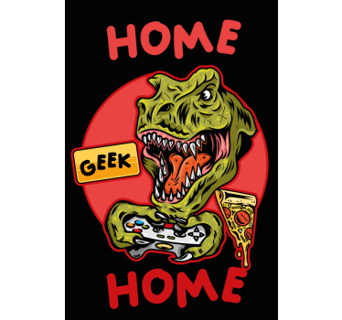 Store monstre Maison geek maison - TenStickers