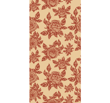 Stores élégants Conception de dentelle rose - TenStickers