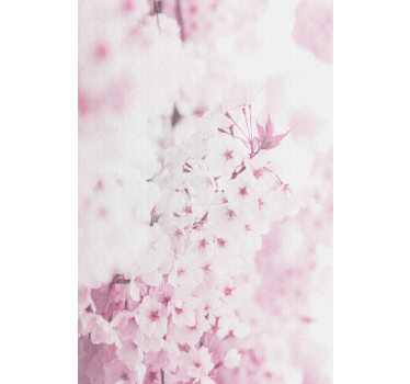 Stores avec fleurs Fond de fleur rose clair - TenStickers