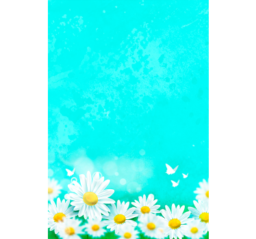 Stores avec fleurs et plantes Petites fleurs de margarita - TenStickers