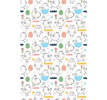 Store plus d'animaux Modèle de dessin animé bébé poulet - TenStickers