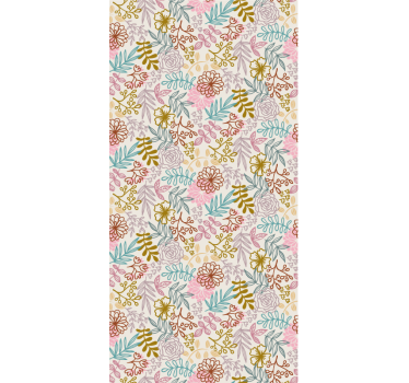 Stores avec fleurs et plantes Fantaisie minimaliste - TenStickers