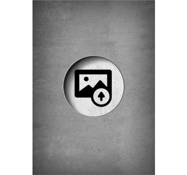 Stores personalisés En béton brut personnalisable - TenStickers