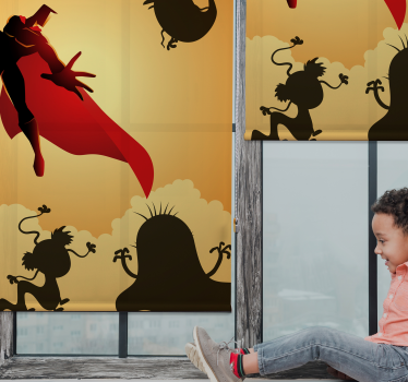 Store avec super-héro Monstre cinquième - TenStickers