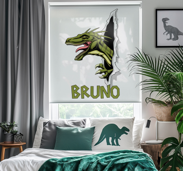 Store dinosaure rapace jurassique - TenStickers