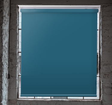 Store élégant Couleur unie bleu marine - TenStickers