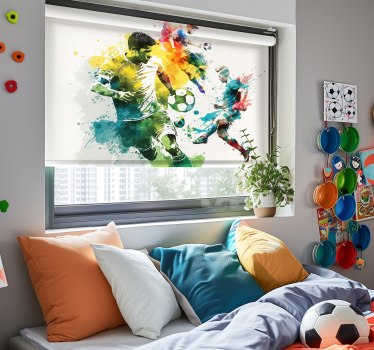 Store enrouleur football le sport en action - TenStickers
