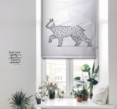 Store plus d'animaux Chat polygonal - TenStickers