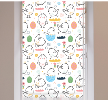Store plus d'animaux Modèle de dessin animé bébé poulet - TenStickers