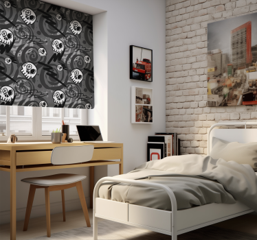 Store pour jeunes graffitis avec des crânes - TenStickers