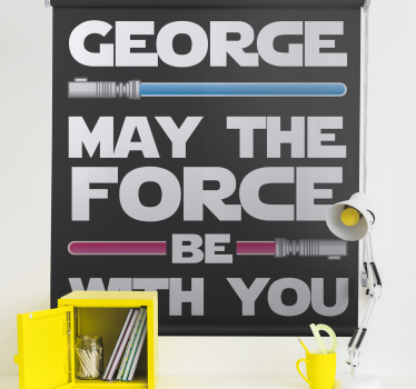 Store série et film Que la force soit avec toi anglais - TenStickers