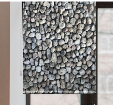 Store zen Petites pierres grises - TenStickers