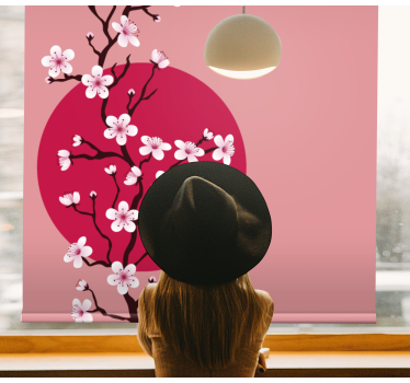 Store d'une branche avec des fleurs de cerisier - TenStickers