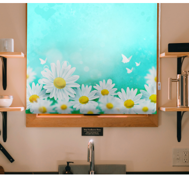 Stores avec fleurs et plantes Petites fleurs de margarita - TenStickers